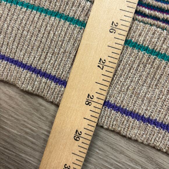 Vintage Colours Alexander Julian 3D Knit Sweater Men's XL Grandpa - Picture 6 of 8